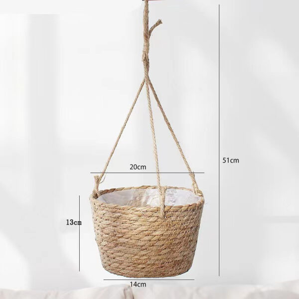 Woven hanging planters - Image 5