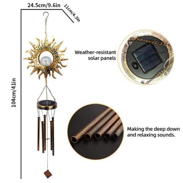 Solar-powered wind chime - Image 2