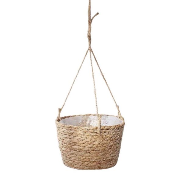 Woven hanging planters - Image 4