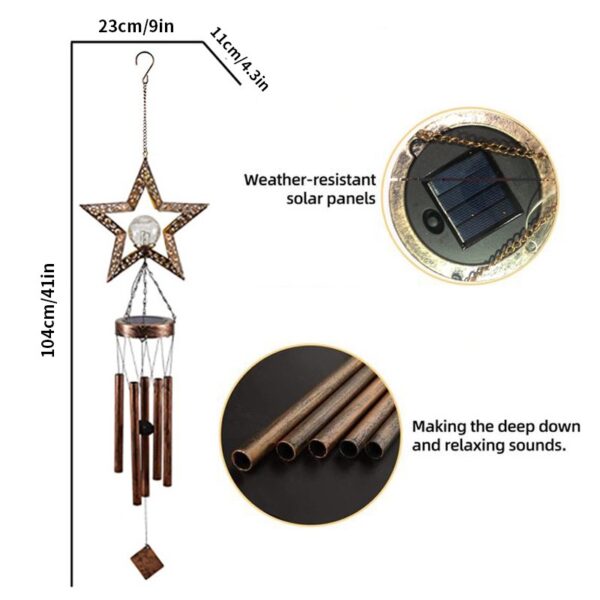 Solar-powered wind chime - Image 3