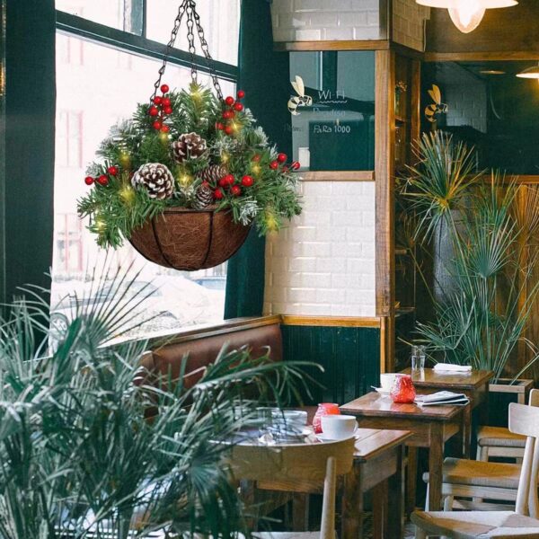 Christmas Hanging Basket - Image 5